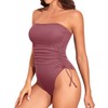 Yonique - Traje de baño de una pieza para mujer,
