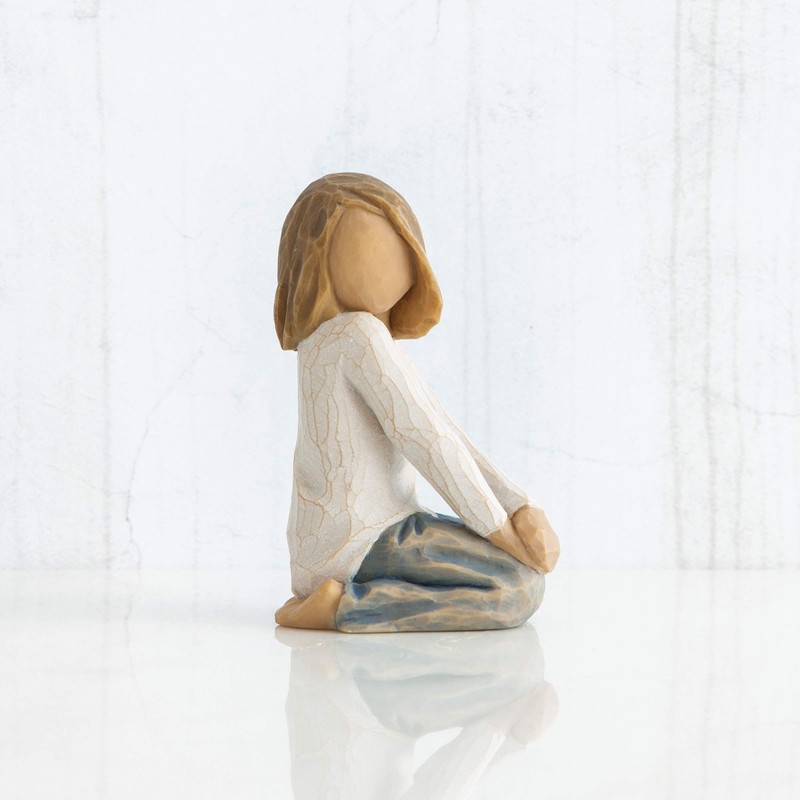 Willow Tree 26223 Figur Froehliches Kind, 5,1 x 3,8 x
