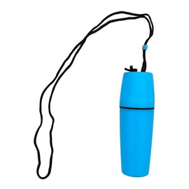 Enyolidimk Blue Waterproof Float Diving Bottle Holder Storage Boxes with Lanyard for Kayak, Boat, Canoe, Swimming,Sports and Outdoors Diving and Snorkeling