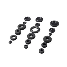 MACHSWON 125 Pcs Nitrile Rubber O-Rings Gasket Kit Metric Sealing O-Ring Washers Assortment Set Gasket O Rings Seal Grommets
