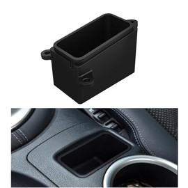 Bevinsee Cubby Insert Blank Button Replacement Holder Storage Compatible with Nissan 370Z 2009-2020