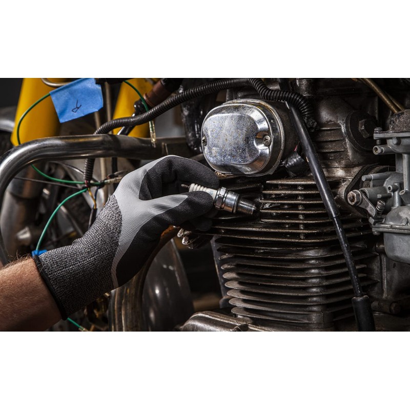 Boss Men's Tactile Barrier Dual Layer Latex Coated Work Gloves,