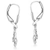 MATERIA by Matthias Wagner Girls' Earrings Silver 925 with Horse