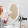 Bensbl Hair Tool Organizer Wall Mount – Aluminum Hair Dryer