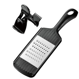 Shimomura KIB-617 Kitchen Bar, Made in Japan, Minced Garlic, Dishwasher Safe, Made in Niigata, Tsubame Sanjo, Black, 8.3 x 2.2 x 1.1 inches (210 x 56 x 27 mm)