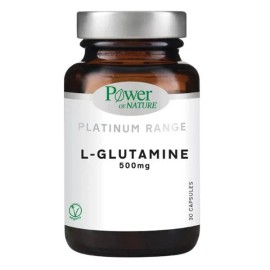 Power of Nature Platinum Range L-Glutamine 500 mg 30 veg.caps
