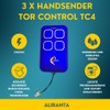 ALIRANTA Tor Control TC4 Handheld Transmitter 4-Channel Compatible with All