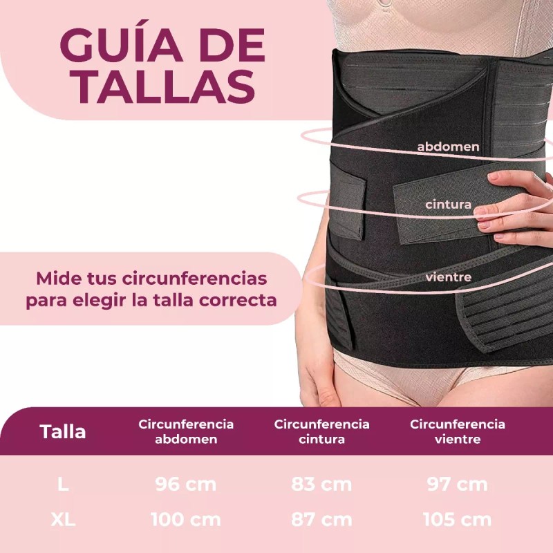 Mist Jewel Faja Postparto Maternidad Embarazo 3 En 1 Moldeadora