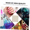 Healvian 90pcs Crystals Nail Decals Gems for Crafting Elegant Rhinestone