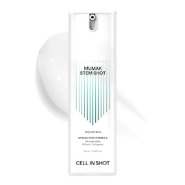 Mumak Stem Shot - Suero antienvejecimiento avanzado para líneas reafirmantes y finas, cuidado profesional de alto rendimiento, cuidado de la piel coreano, 1.09 onzas líquidas (1.0 fl oz)