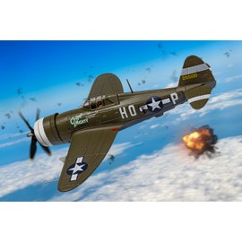 Corgi AA33828 Republic P-47D Thunderbolt - 42-8500/HO-P - ‘Cripes A’ MIGHTY’ Die-cast Model for adults, 14+ years, collectors