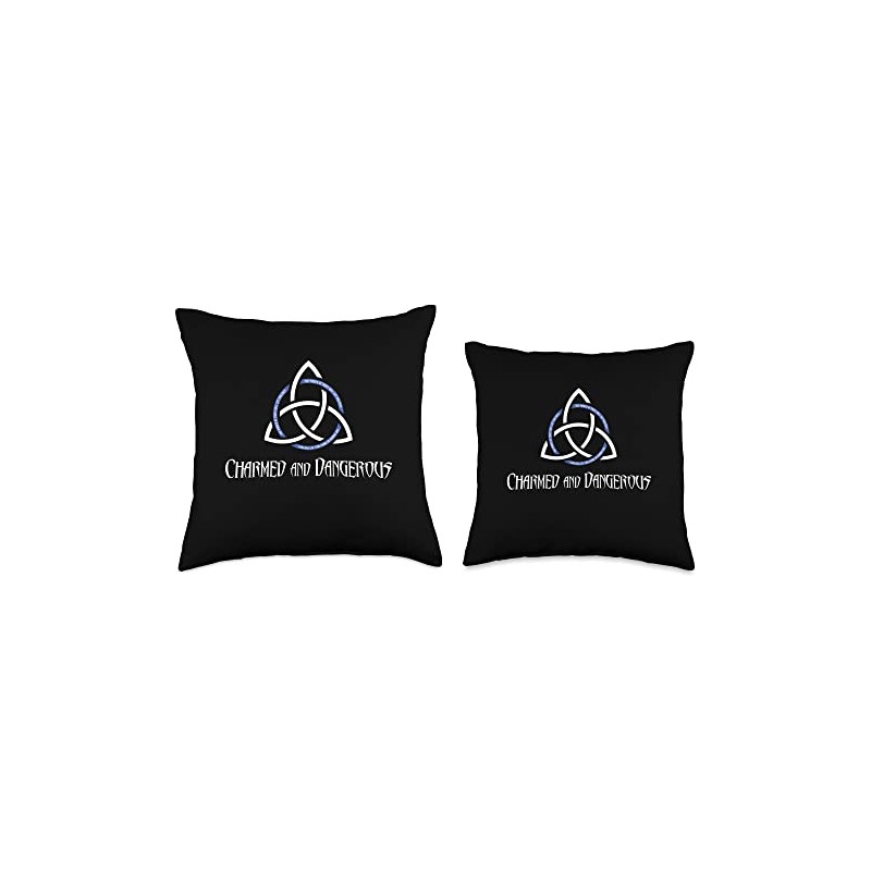 Charmed and Dangerous Throw Pillow