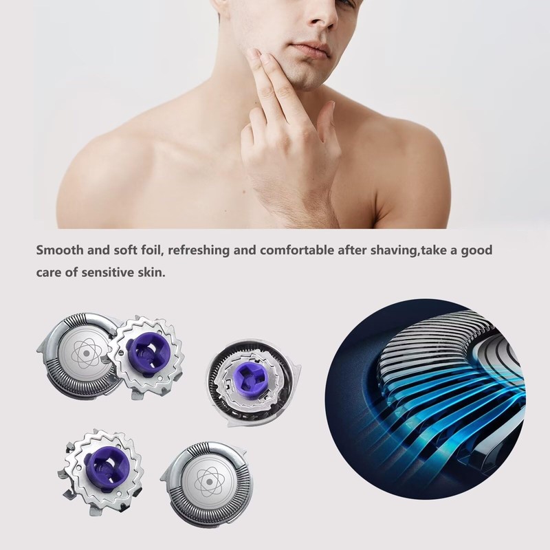 lingsee SH50/52 Replacement Shaving Head Fit for Power Touch Models