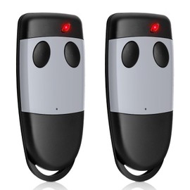 2 x Cardin S449 433.92MHz 2 Channel Replacement Remote Control Compatible with Cardin TXQ449100 TXQ449200