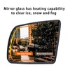 Driver Side Heated Turn Signal Blind Spot Detection Mirror Glass