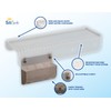SiliSink Silicone Edge Guard for Kitchen Sink - Fits 3.75”