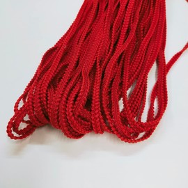 d'collect Handicraft Blade Cartenage Blade Headband Centipede 0.2 - 0.2 inch (5 - 6 mm) Width 6.6 ft (20 m) (1300) (50.Red)