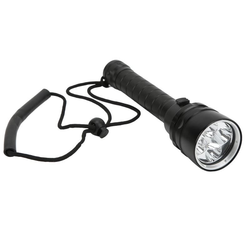 S5 Diving Flashlight with Anti Skid Rope Hard Anodized Treatment