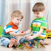 FANTESI 39 Stück Dinosaurier Figuren, Klein Mini Sammlung Dinos Spielzeug