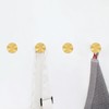 SAYAYO Gold Coat Hooks Wall Mount,Modern Towel Hooks for Bathrooms