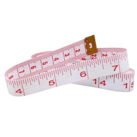 Craft County 79-Inch (200cm) Tape Measure with Weighted Ends – Precise Ruler for Sewing, Tailoring, and Crafting