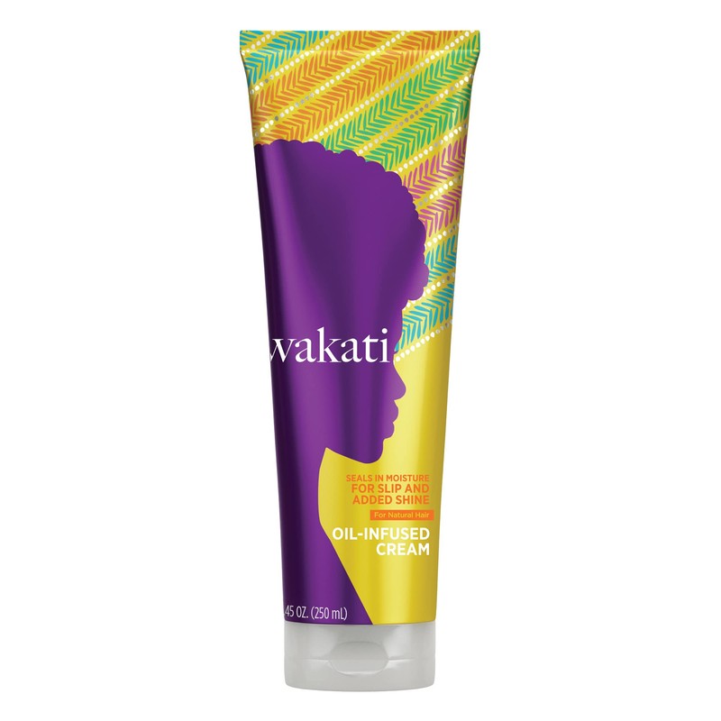 Wakati Oil-Infused Hair Cream, Moisturizing Cream, Natural Hair Moisturizer, Deep