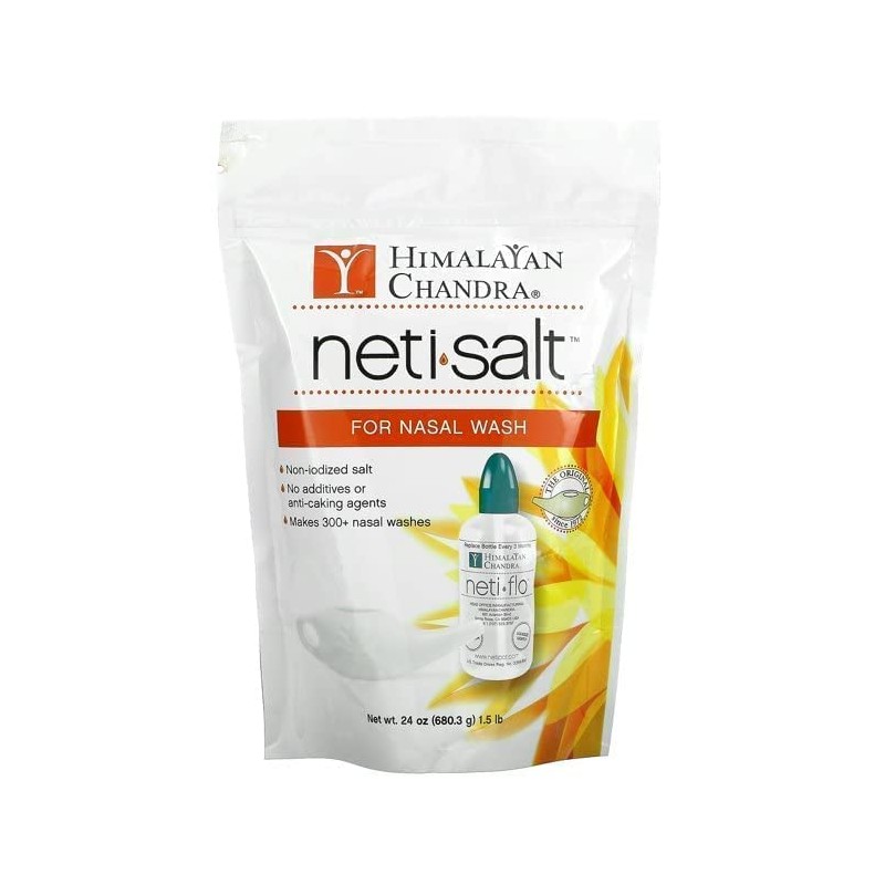 Himalayan Chandra Neti Pot Salt Bag, 1.5 Pound