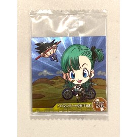 Bulma - 6-17 R - Dragon Ball Wafer Sticker Japanese