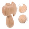 jojofuny Cute Axe Figurine Portable Wooden Axe Decor Craft for