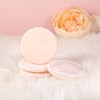 Pack of 12 Velour Face Powder Puff Round Powder Puff