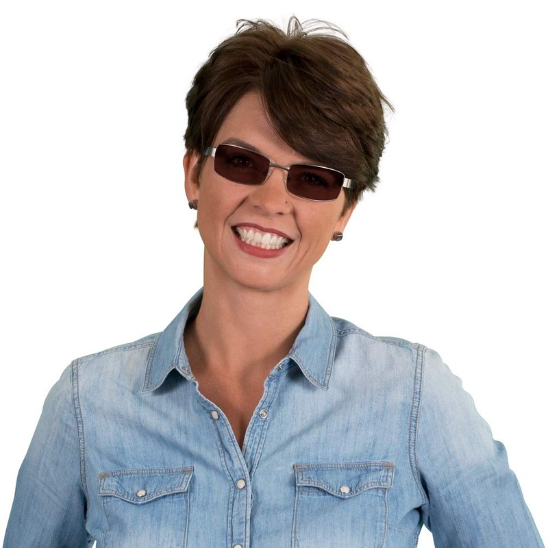 TheraSpecs Haven Blue Light Sunglasses for Migraine, Light Sensitivity