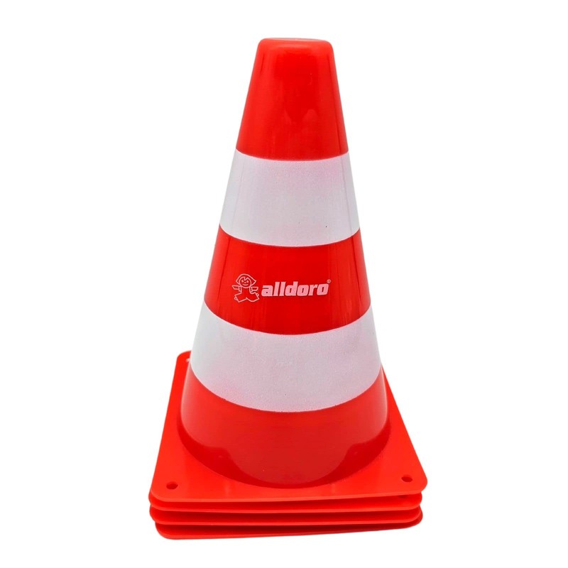 alldoro 60090 Set of 4 Traffic Cones - Traffic Cones