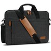 ESTARER Laptop Bag 15.6-17.3 Inch Water Resistant Canvas Computer Bag