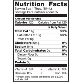 Wildly Organic Refined Coconut Oil 28 Fl Oz - Organic, Non-GMO, Vegan, RBD, No Coconut Flavor/Aroma (Neutral Flavor) | Perfect for Skin, Hair, Cooking, & Baking - BPA-Free Container