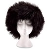 Nordvek Sheepskin Hat Women - Russian Style Cossack - One