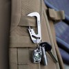 MecArmy EH3 Titanium/Copper Anti Lost EDC Keychain Carabiner, Multi Tool