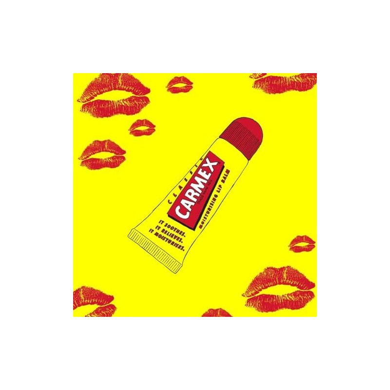 Carmex Classic Lip Balm 0.35 oz 3Count (Pack of 3)