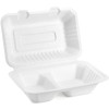 Elsjoy 90 Pack 9"x 6" Clamshell Take Out Containers, 2