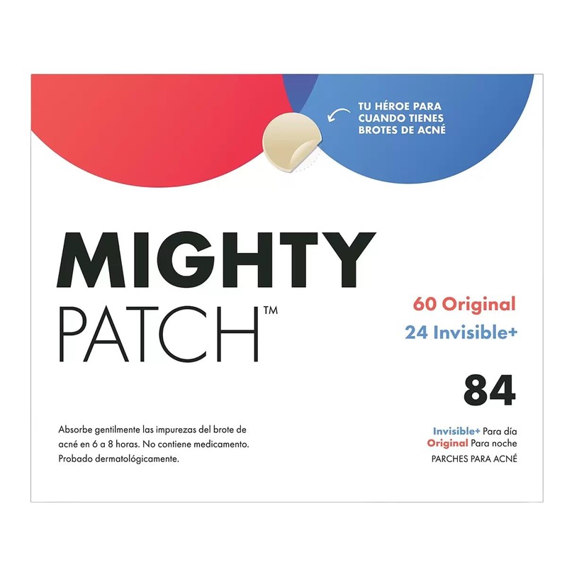 Mighty Patch Parches para Acné. Pack Variado 84 Parches Hidrocoloides