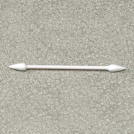 Cotton Swab, Dbl Tip, 1/8 x 3-1/4 in, PK30