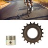 Single Speed Bike Freewheel 18T Threaded Bicycle Freewheel with 13mm