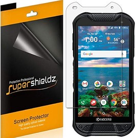 Supershieldz (6 Pack) Designed for Kyocera (DuraForce Pro 2) Screen Protector, High Definition Clear Shield (PET)