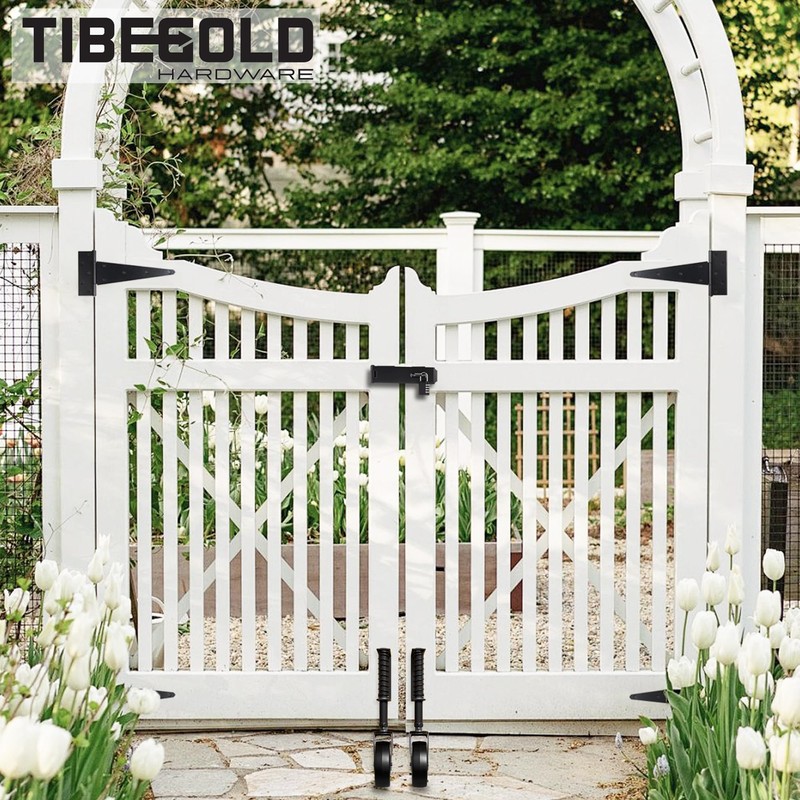 4" Spring Loaded Gate Caster, Heavy Duty Gate Wheel for