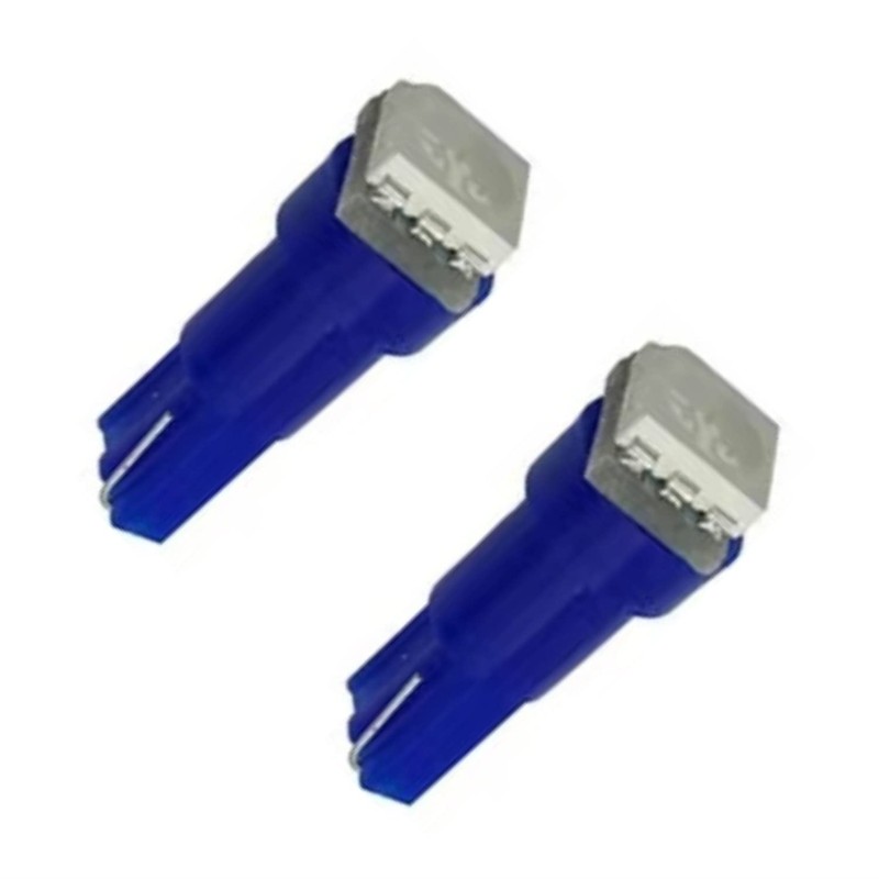 CUSMME 10-Pack T5 LED Bulb, Blue 74 73 2723 70