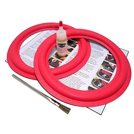 Springfield Speaker 10" Foam Surround Edge Repair Kit - Compatible with Cerwin Vega AT10, D2, D3, DX3, DCW10, RE-25, U103, VS100 Many More - 10 Inch