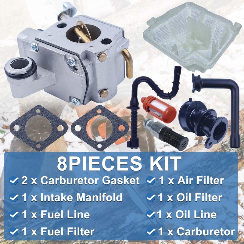 AUMEL C3R-S236 Carburetor Carb Gasket Kit for Stihl MS361 MS