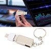 Key Chain Flash Drive USB3.0 Mobile Phone Computer Dual Purpose