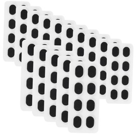 CHILDWEET 60 Pairs Slip Eyeglass Nose Pads Sponge Cushions for Enhanced Comfort Suitable for Frames and Sunglasses and High End Materials Thick Water Drop Shape