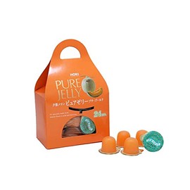 HORI Yubari Melon Pure Jelly Petite Gold, Petite Carrier, Pack of 24