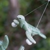 Clay Motif Hand Crafted Ornamental Garden Turtle Wind Chime
